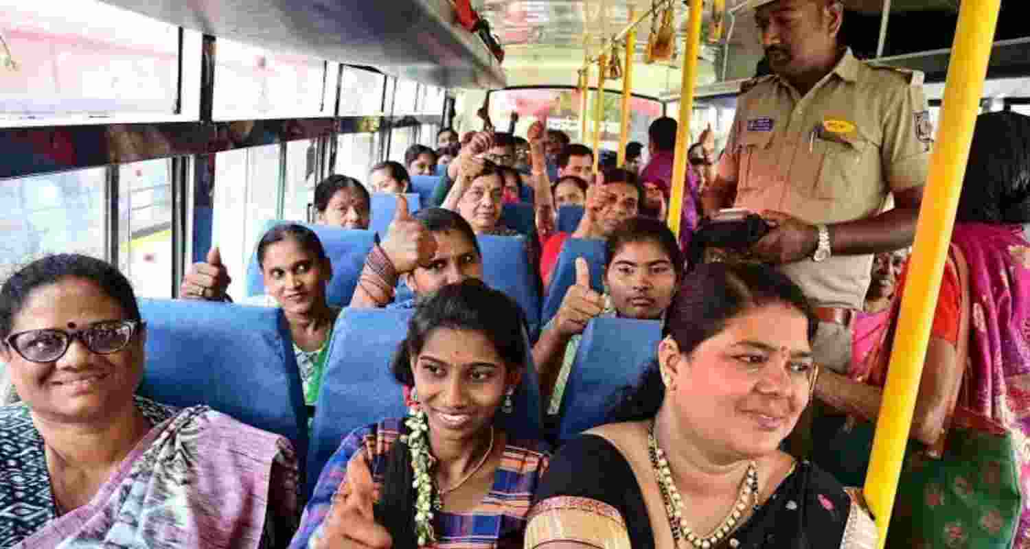 Shakti scheme has been certified by the London Book of World Records for achieving the highest number of free bus rides ever availed by women. Shakti scheme has been certified by the London Book of World Records for achieving the highest number of free bus rides ever availed by women.