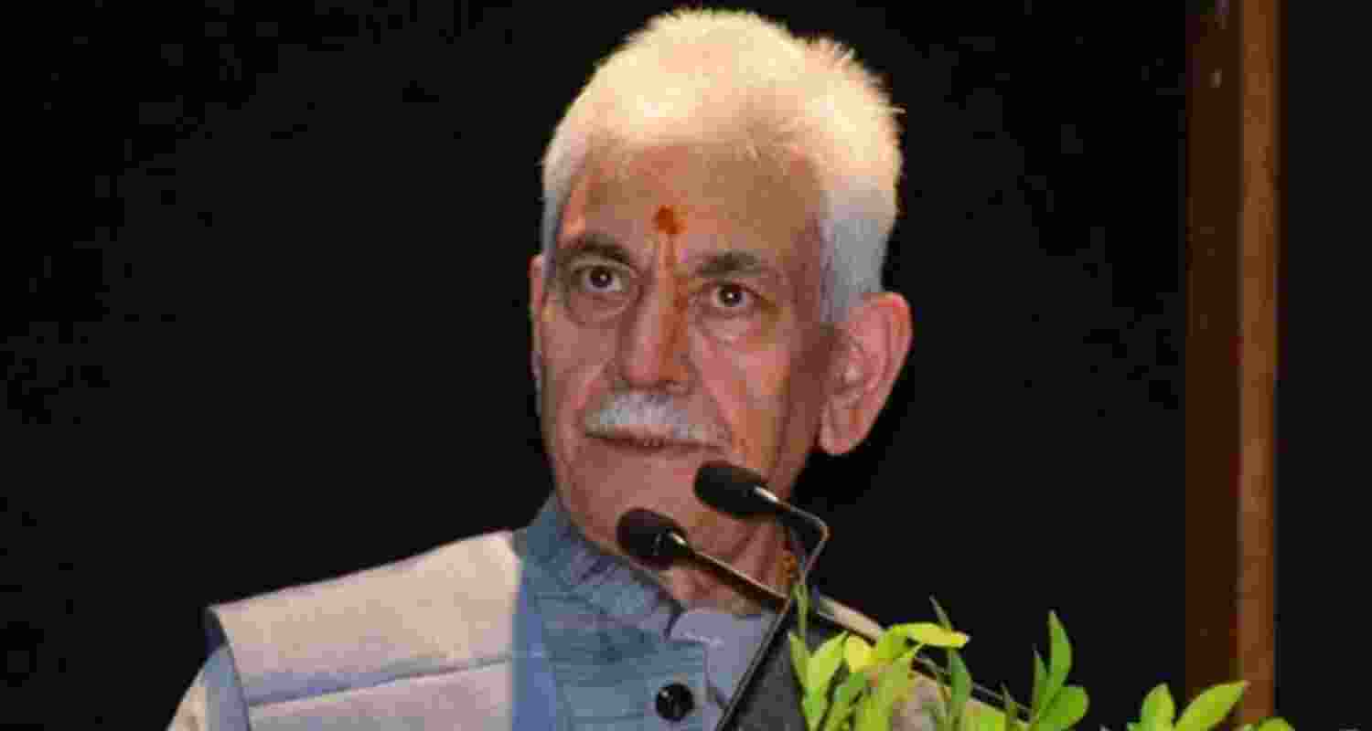 LG Manoj Sinha. 