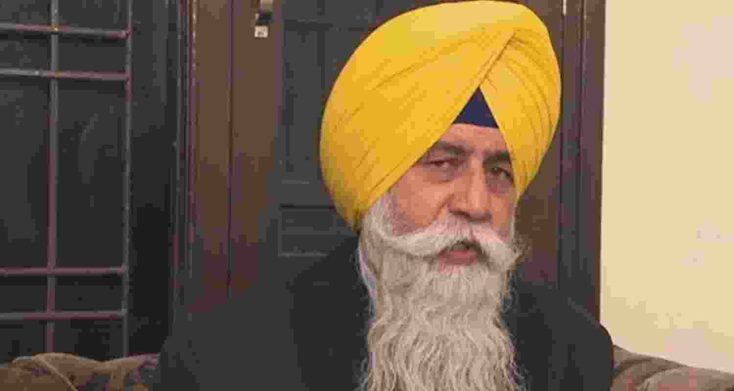 Senior farmer leader Baldev Singh Sirsa. Image: X