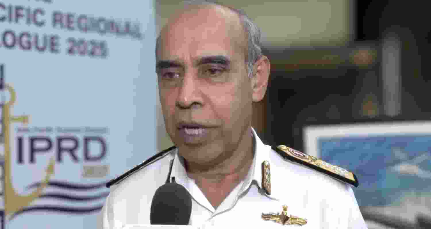Deputy Chief of the Naval Staff (DCNS), Vice Admiral Tarun Sobti. 