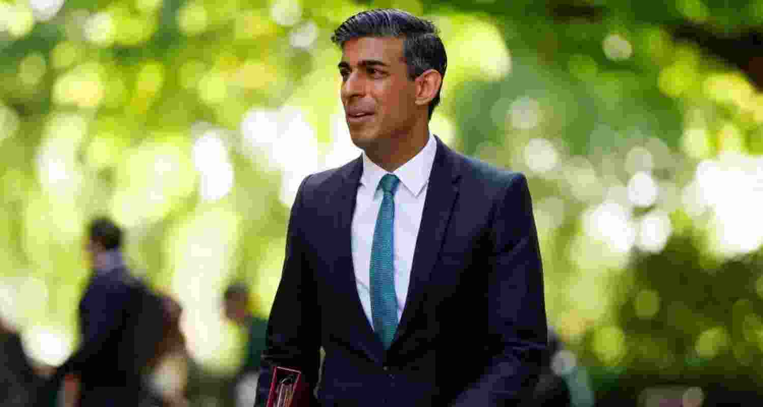 UK Prime Minister Rishi Sunak.