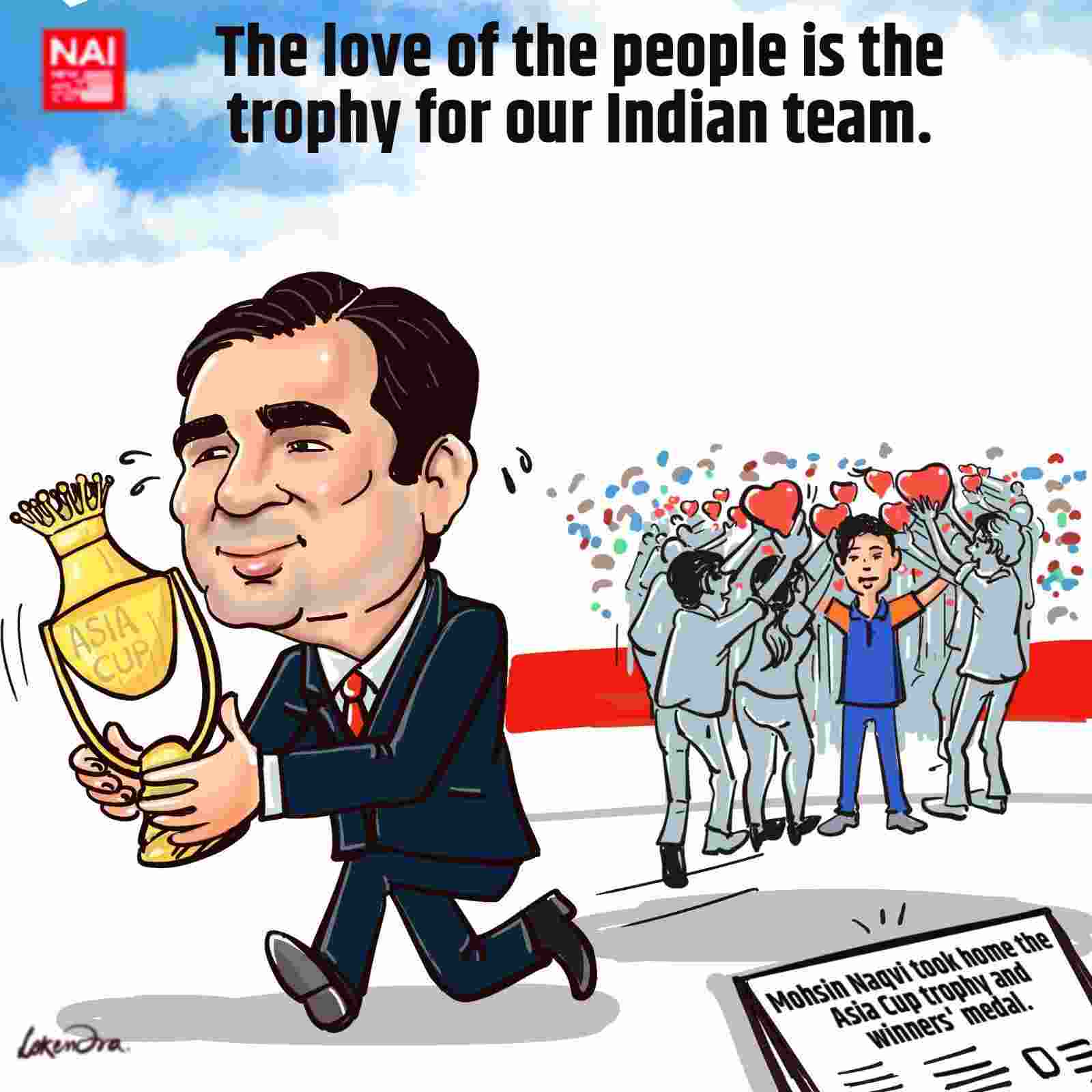 "The Trophy Runner!"