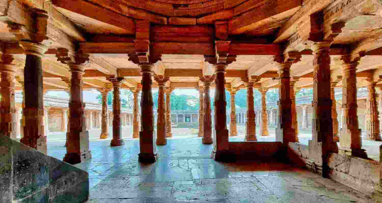 Bhojshala Complex. Image X. Bhojshala Complex. Image X.