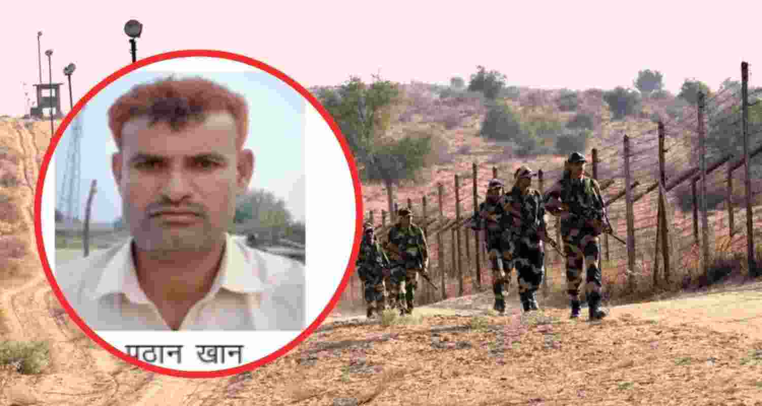 Pathan Khan Held for Spying for Pakistan.