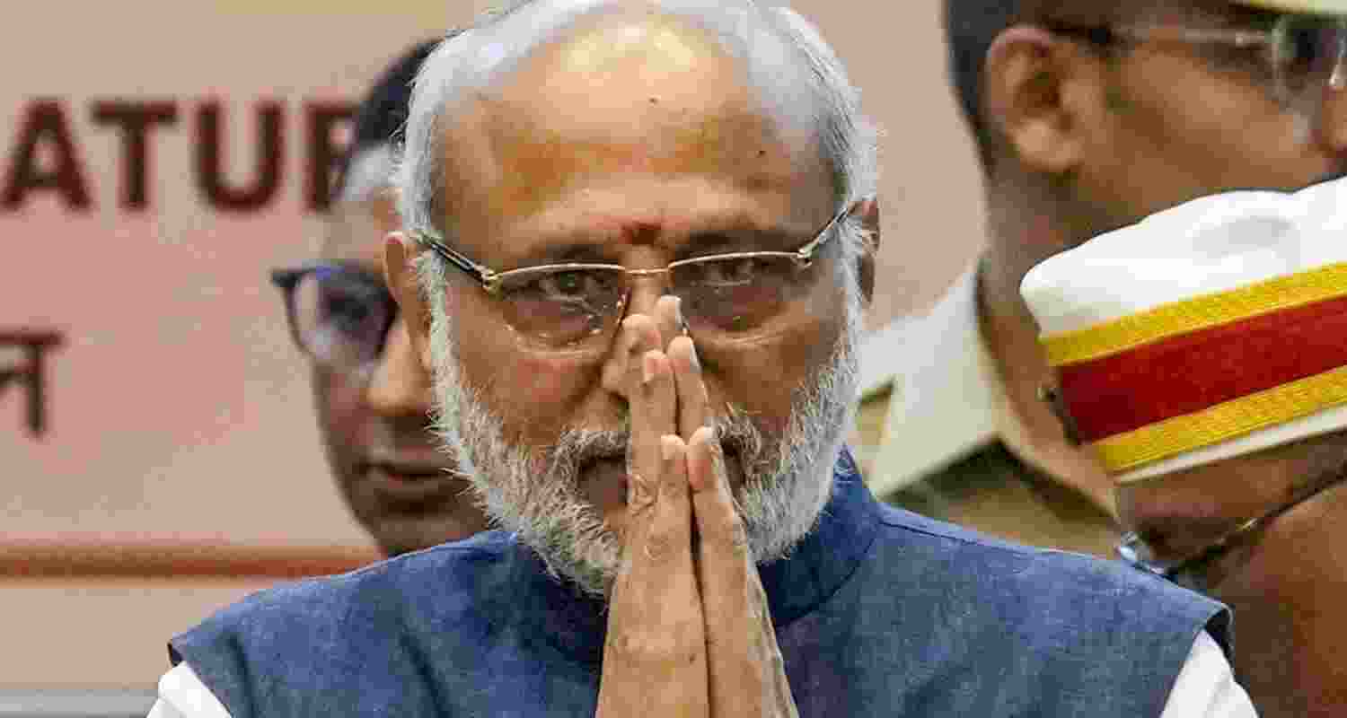 Vice-President CP Radhakrishnan. Vice-President CP Radhakrishnan.