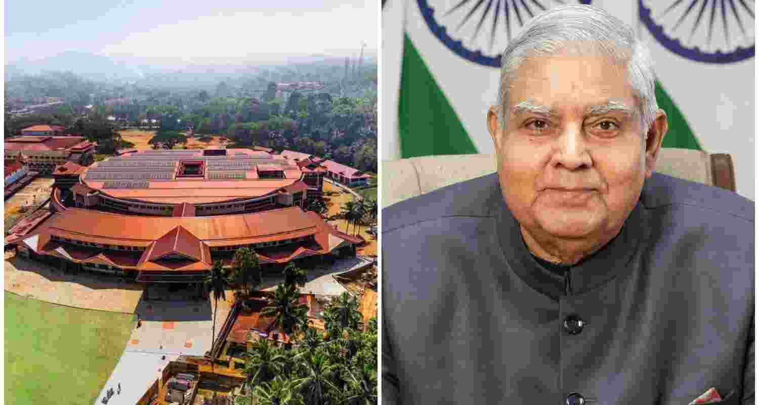Vice-President inaugurates modern queue complex at Dharmasthala