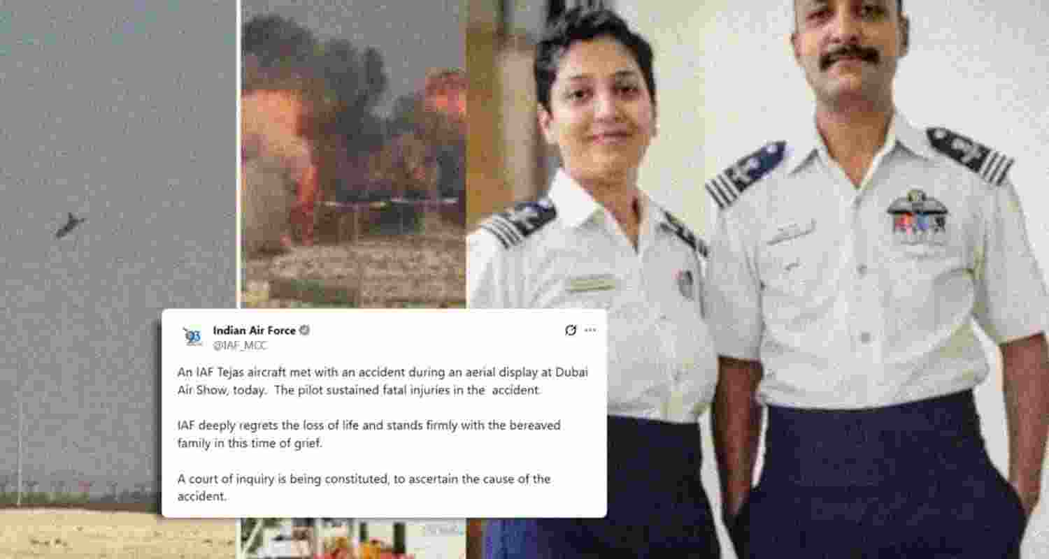 Wing Commander Namansh Syal.