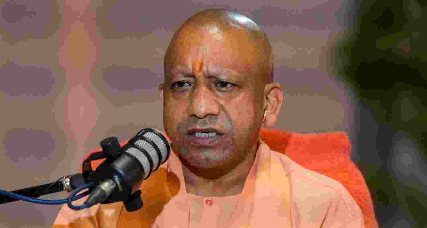 Uttar Pradesh Chief Minister Yogi Adityanath - file image.