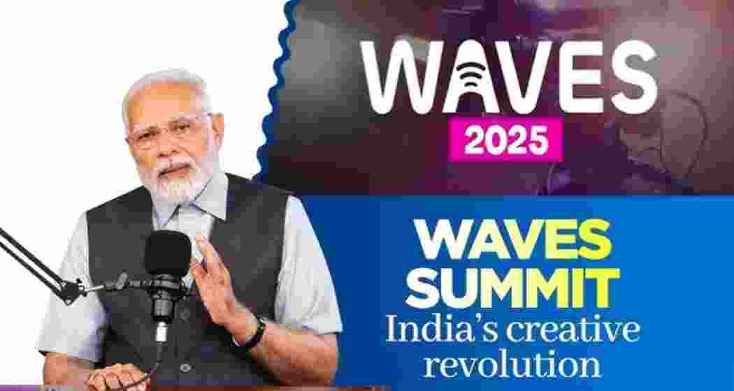 Prime Minister Narendra Modi discusses the upcoming WAVES Summit in his Mann ki Baat Radio programme. Representative image. Prime Minister Narendra Modi discusses the upcoming WAVES Summit in his Mann ki Baat Radio programme. Representative image.