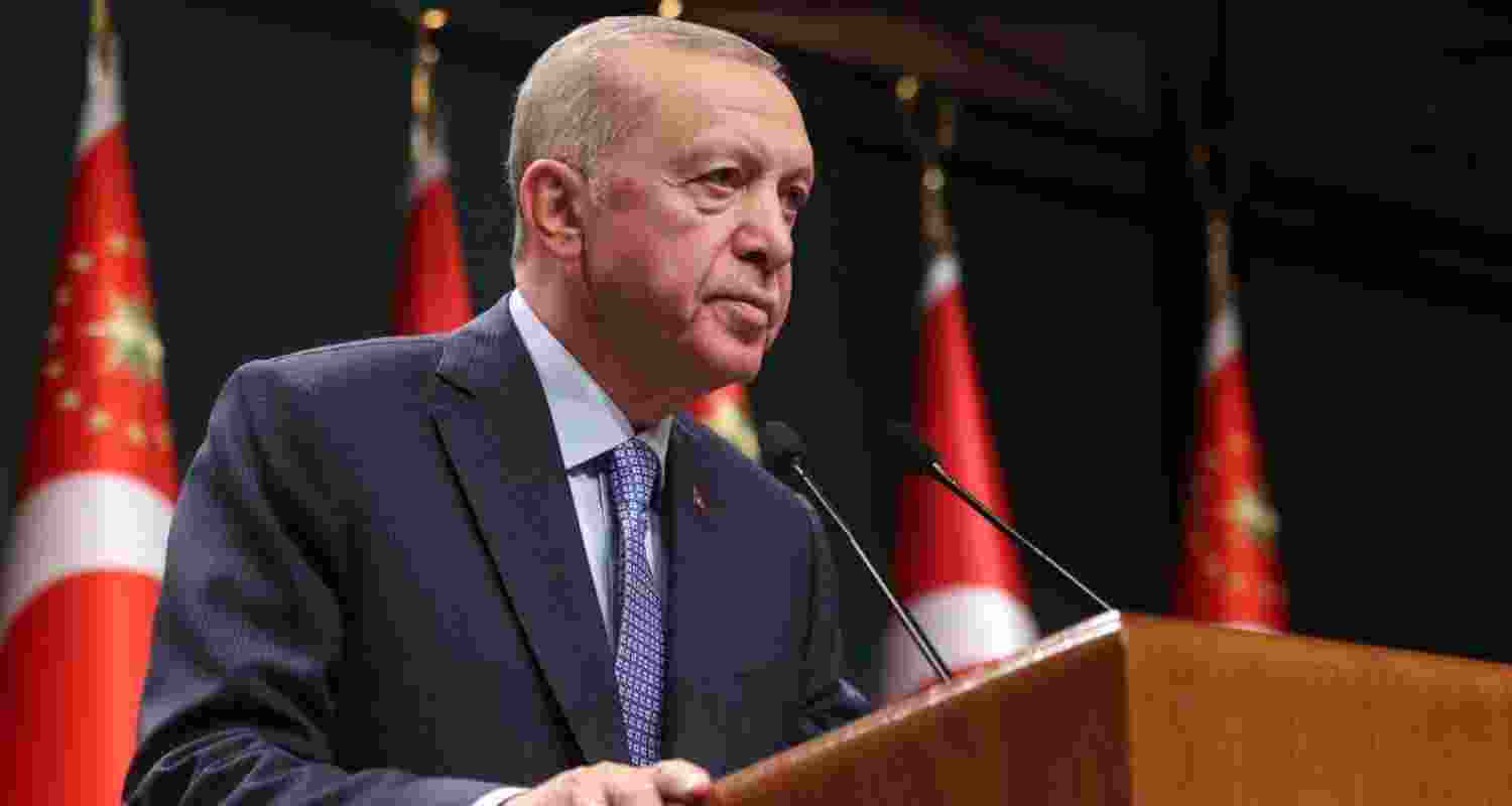 Turkish President Recep Tayyip Erdogan. Image: X