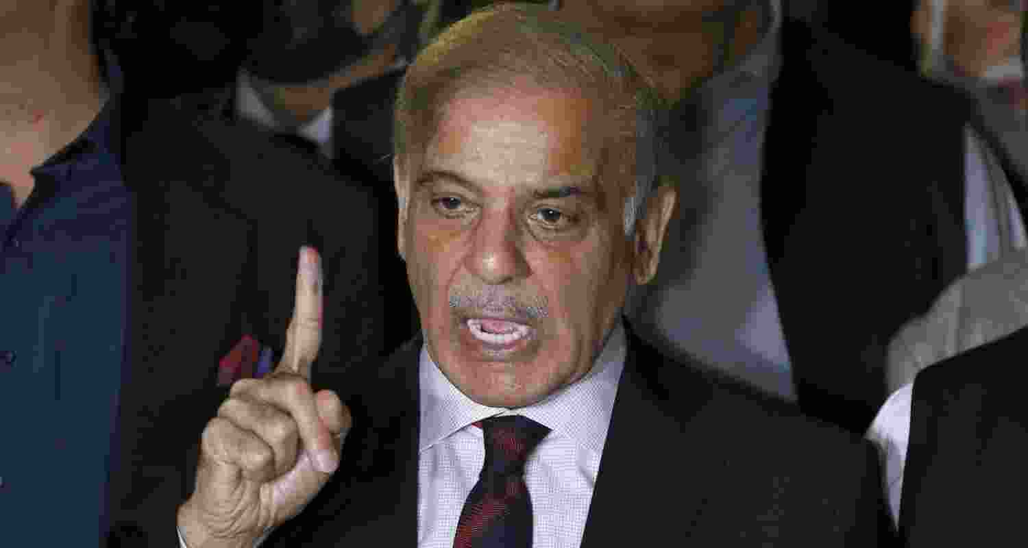 Pakistan Prime Minister Shehbaz Sharif. Image: X