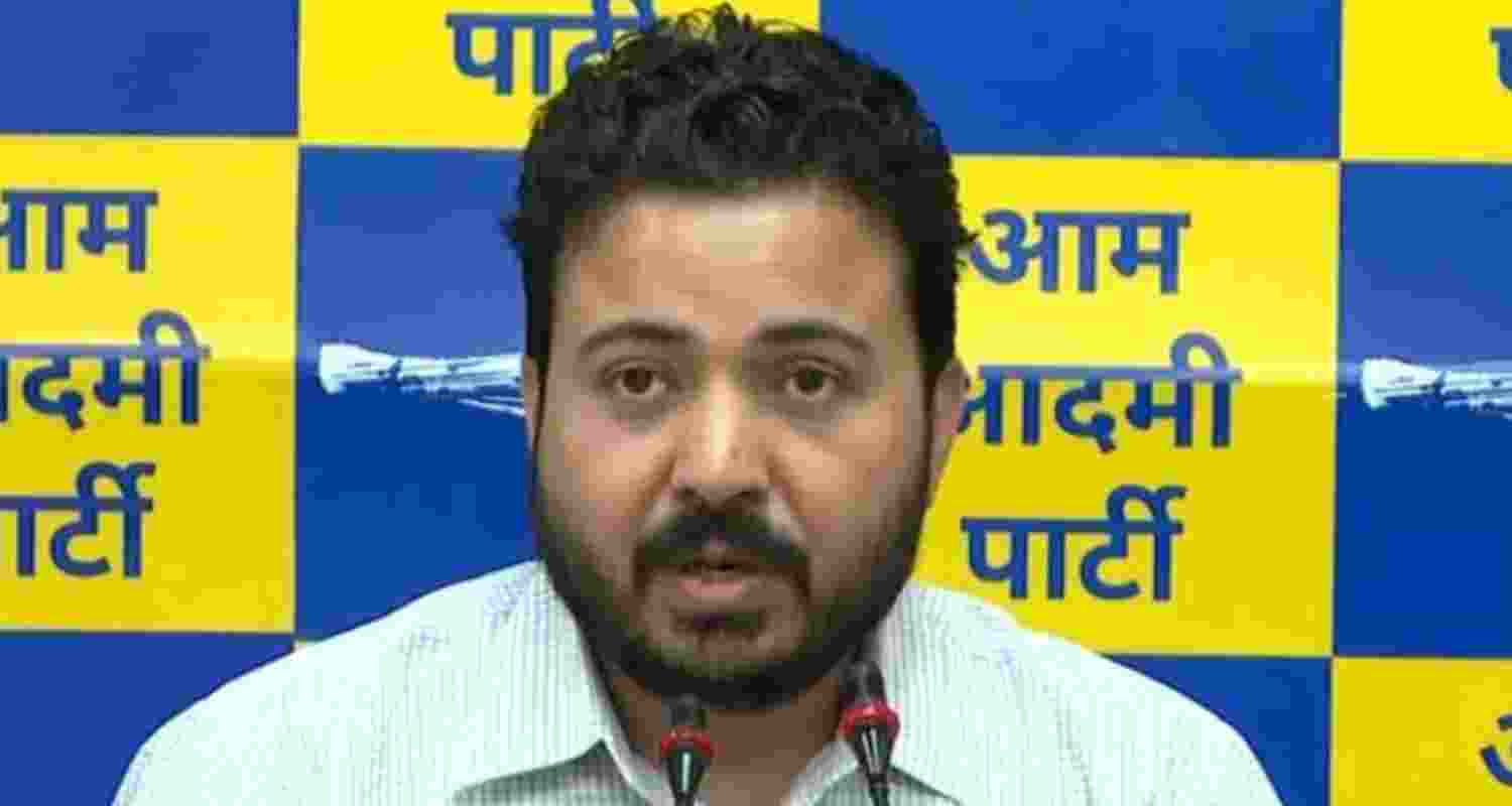 Ex-AAP MLA Durgesh Pathak. 