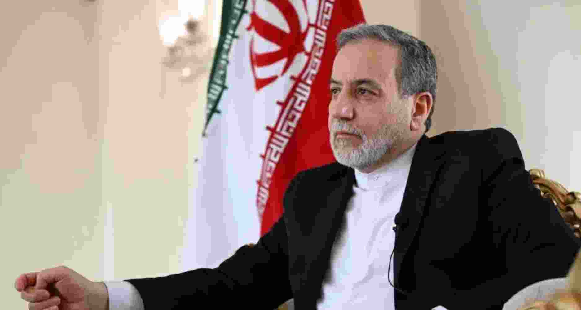 Iranian foreign minister Abbas Araghchi.