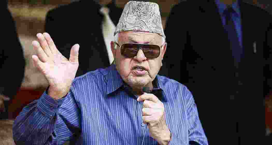 Jammu and Kashmir National Conference (NC) President Farooq Abdullah. File photo.