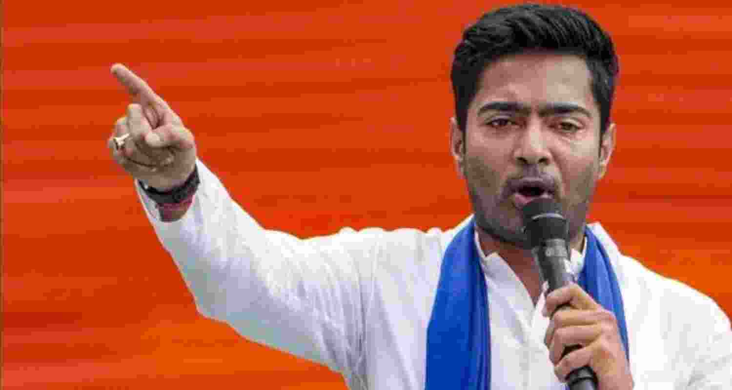 Trinamool Congress (TMC) national general secretary Abhishek Banerjee - file image.