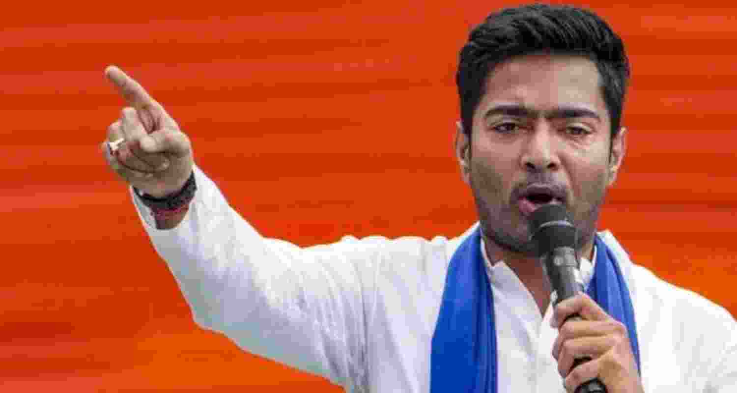 General Secretary of the Trinamool Congress Abhishek Banerjee - file image.