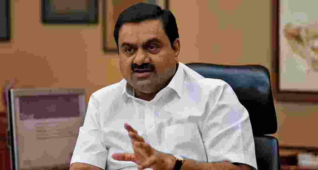 Industralists Gautam Adani. File photo. 