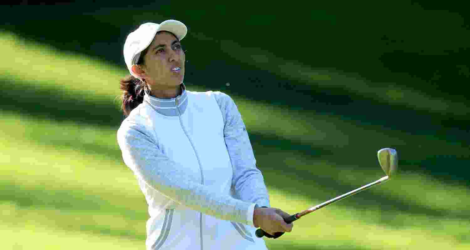 Indian golfer Aditi Ashok.