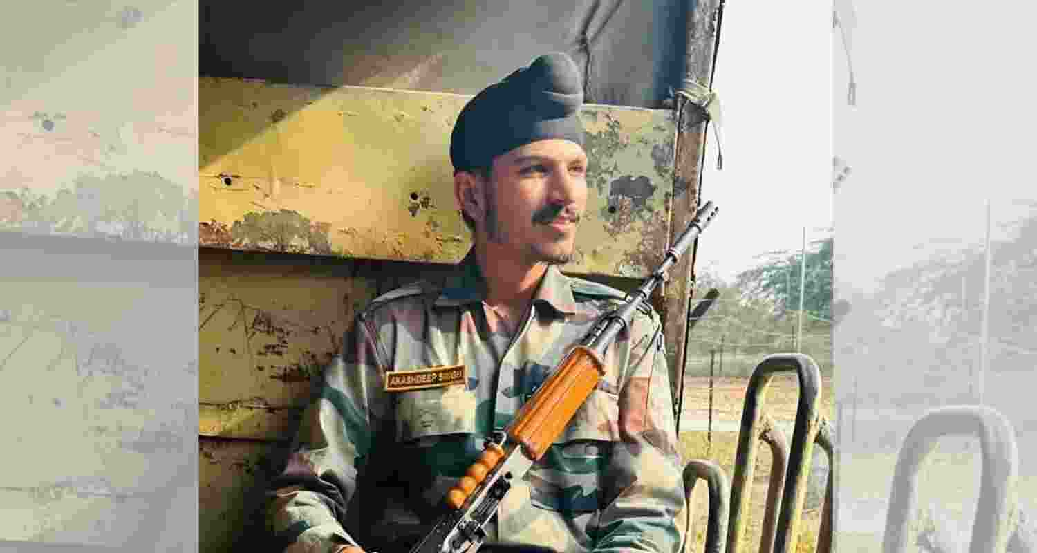 Agniveer Akashdeep Singh.