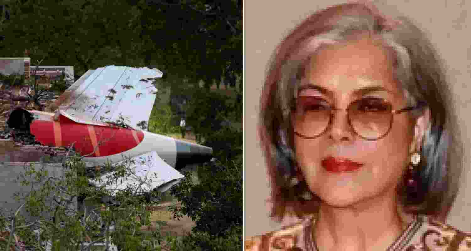 Zeenat Aman reacts to Air India crash tragedy