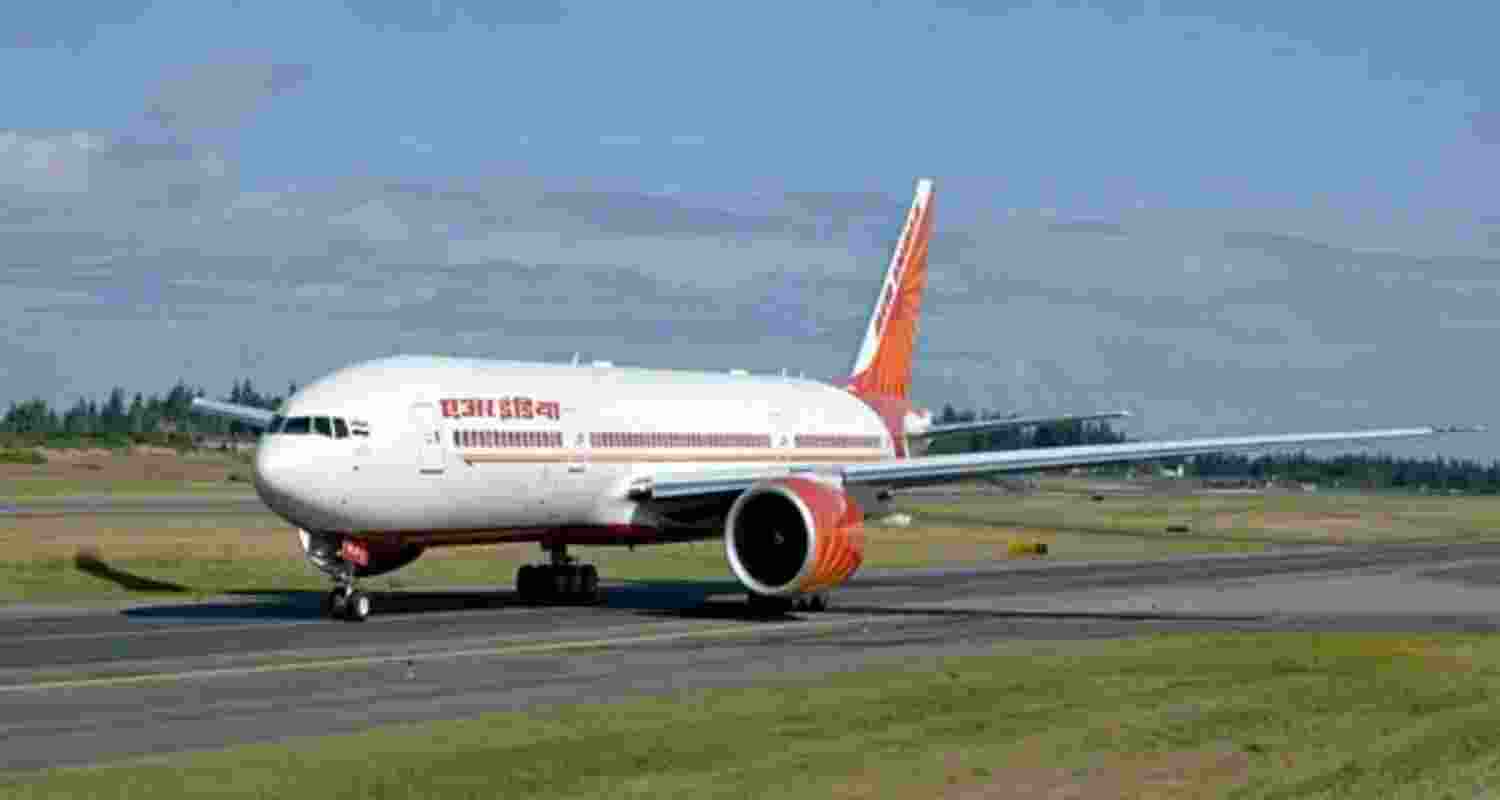 A file photo of Air India plane.