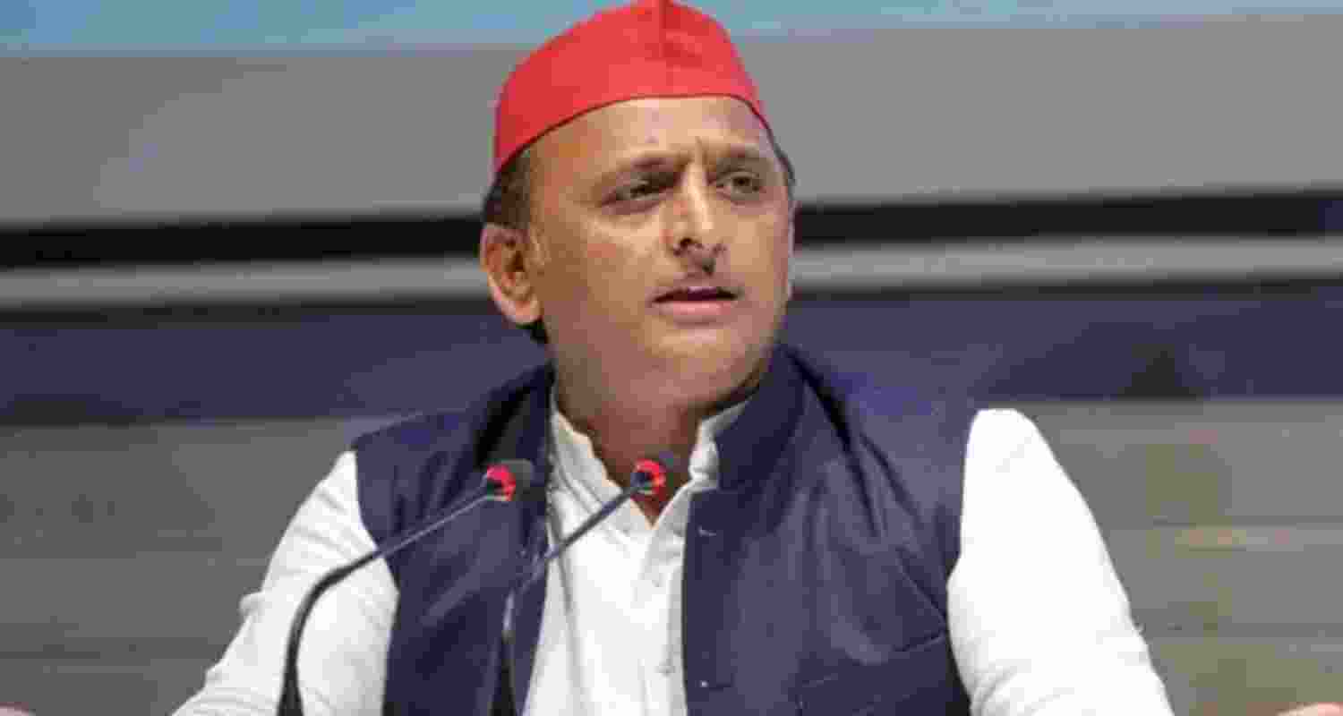 Samajwadi Party (SP) chief Akhilesh Yadav - file image.