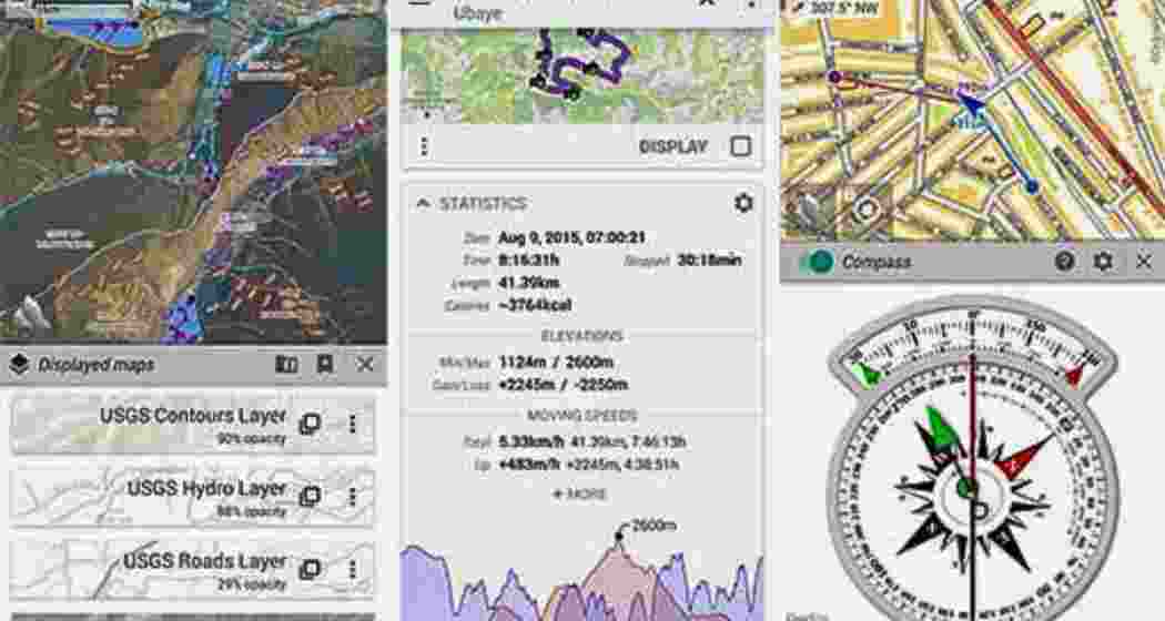 The Alpine Quest App interface. Image fro rrperesentative use only.representative