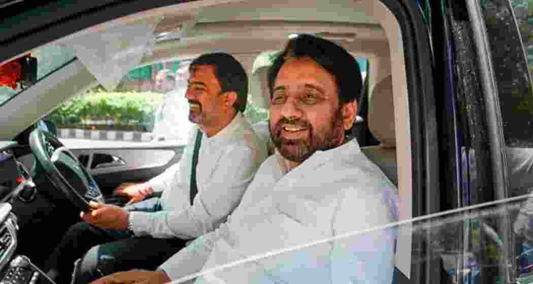 AAP MLA Amanatullah Khan> File photo.