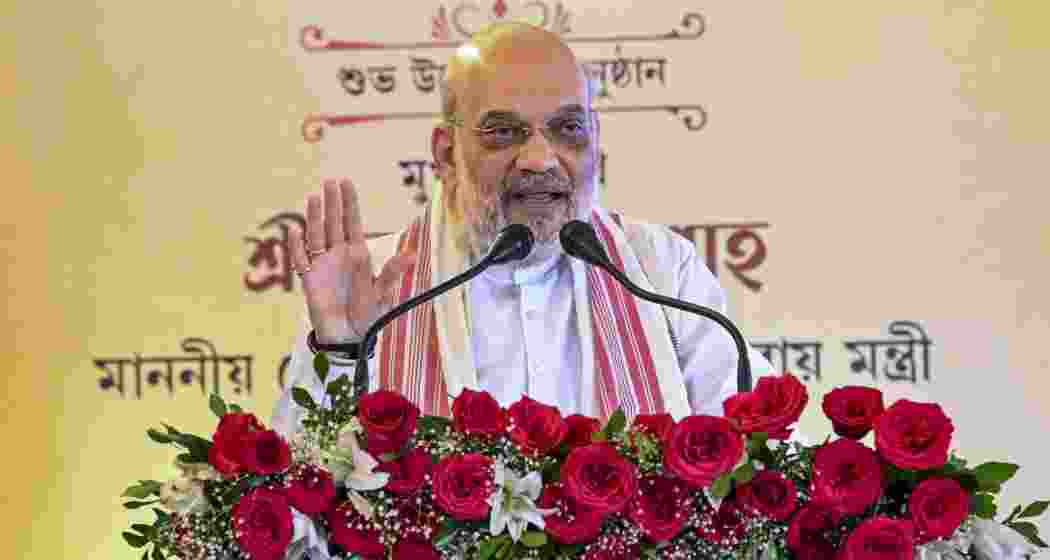 Union Home Minister Amit Shah in Guwahati on Friday.