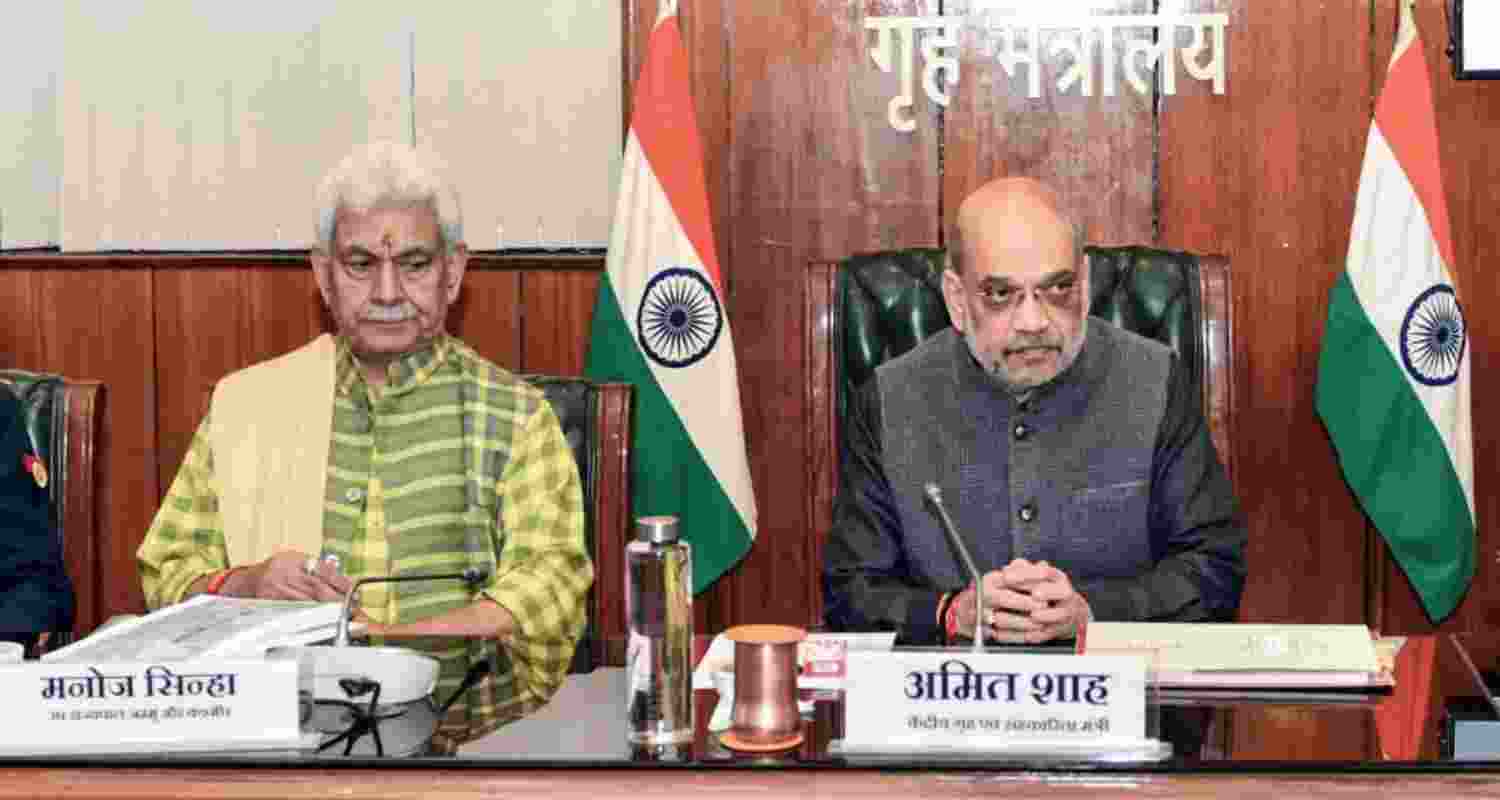 Amit Shah reviews rollout of new criminal laws in J&K