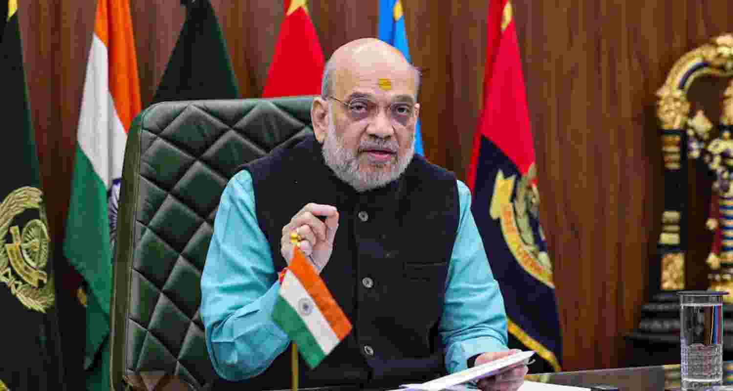 Union Home Minister Amit Shah - file image.