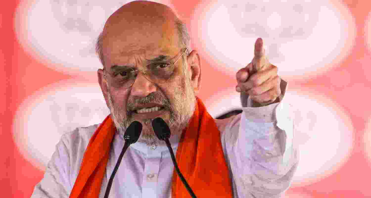 Union Home Minister Amit Shah - file image. 