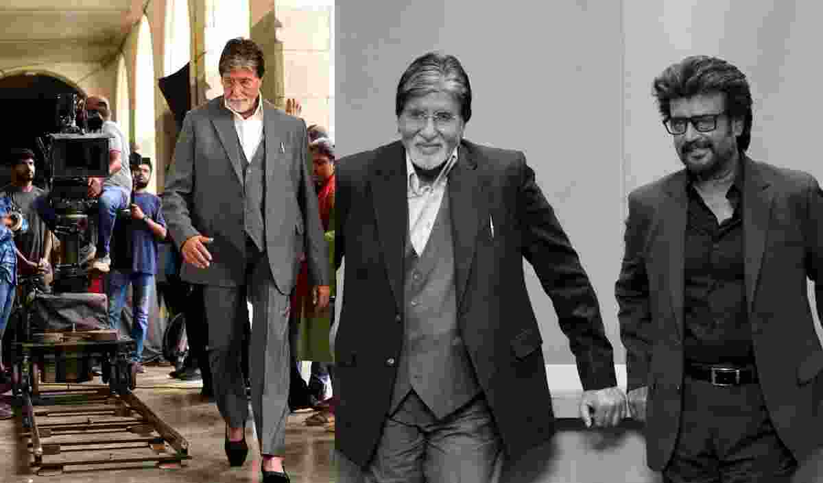 Amitabh Bachchan wraps up shooting for Tamil film "Vettaiyan" with Rajinikanth