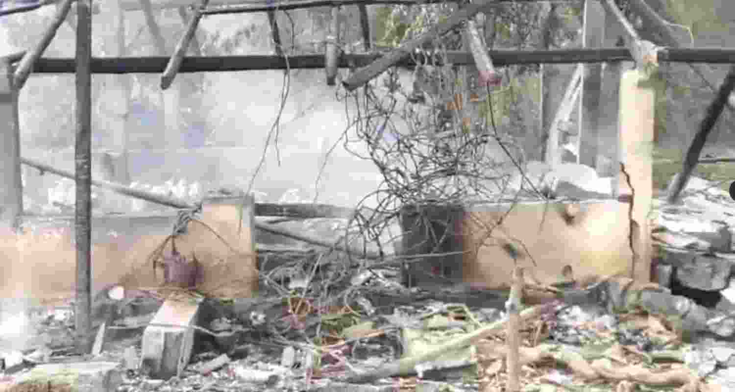 Blaze at Andhra's firecracker factory leaves 8 dead