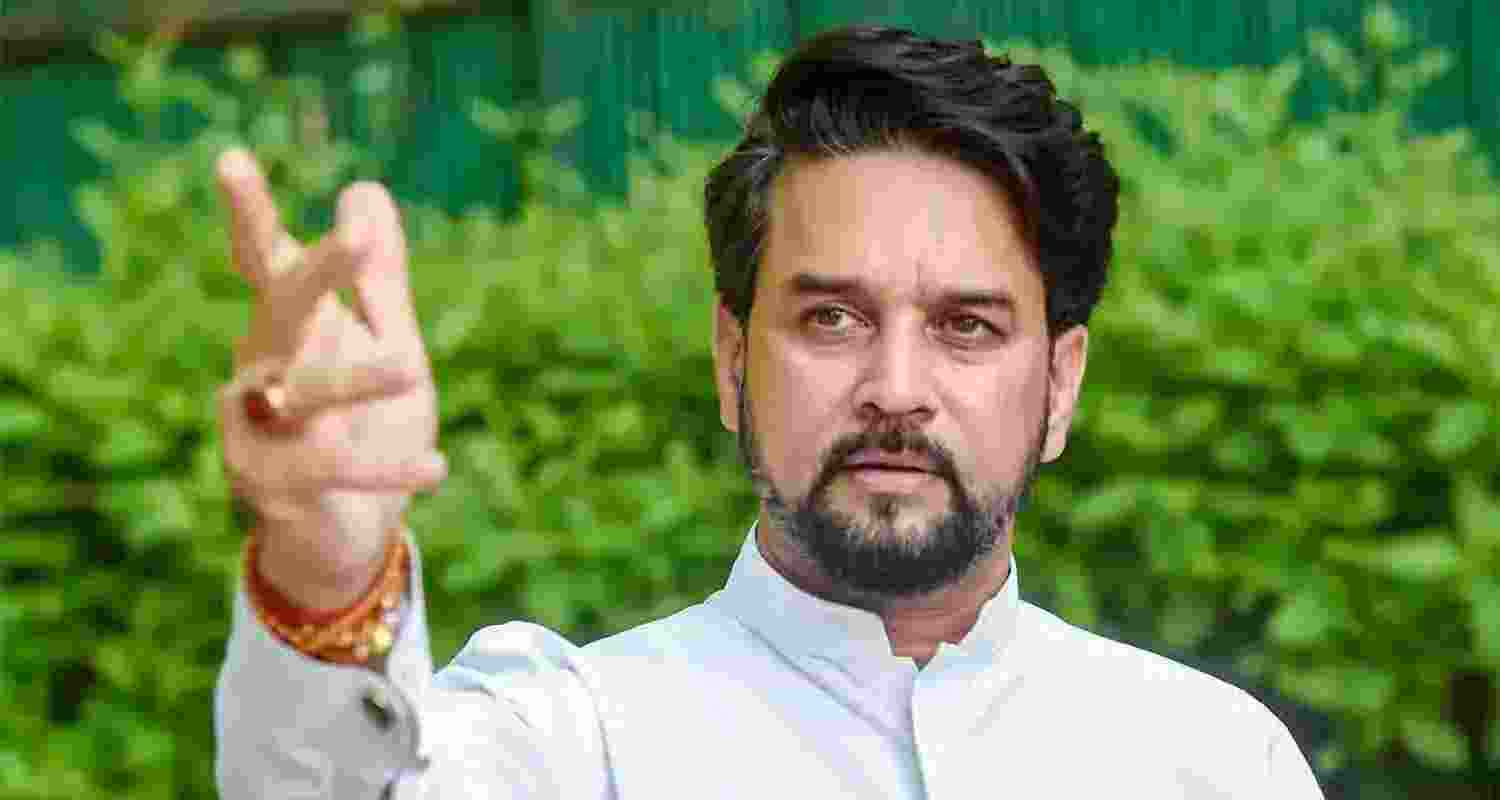 BJP Member of Parliament Anurag Thakur.