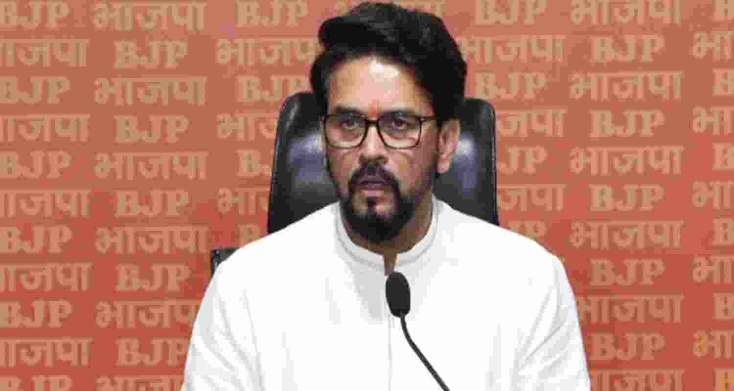 Bharatiya Janata Party leader Anurag Thakur.