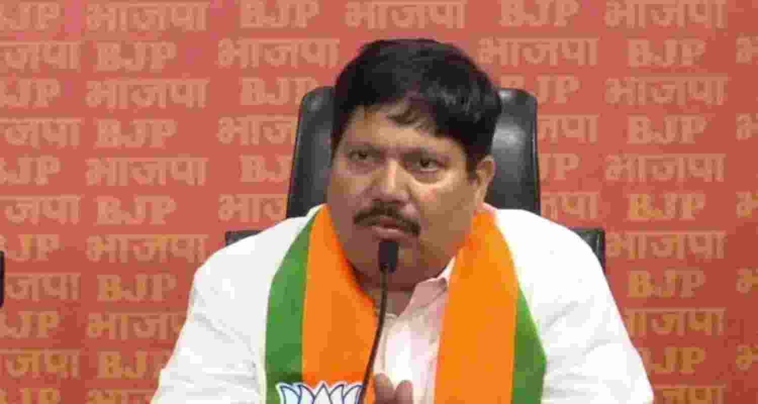 Bharatiya Janata Party leader Arjun Singh.