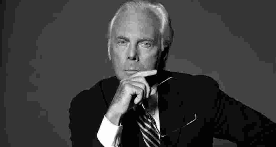 File photo of iconic Italian fashion designer, Giorgio Armani.