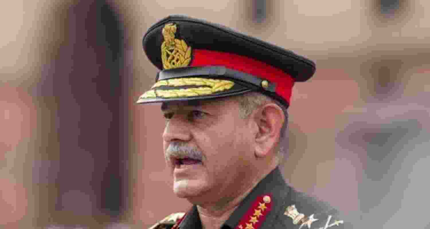 Army Chief General Upendra Dwivedi. 