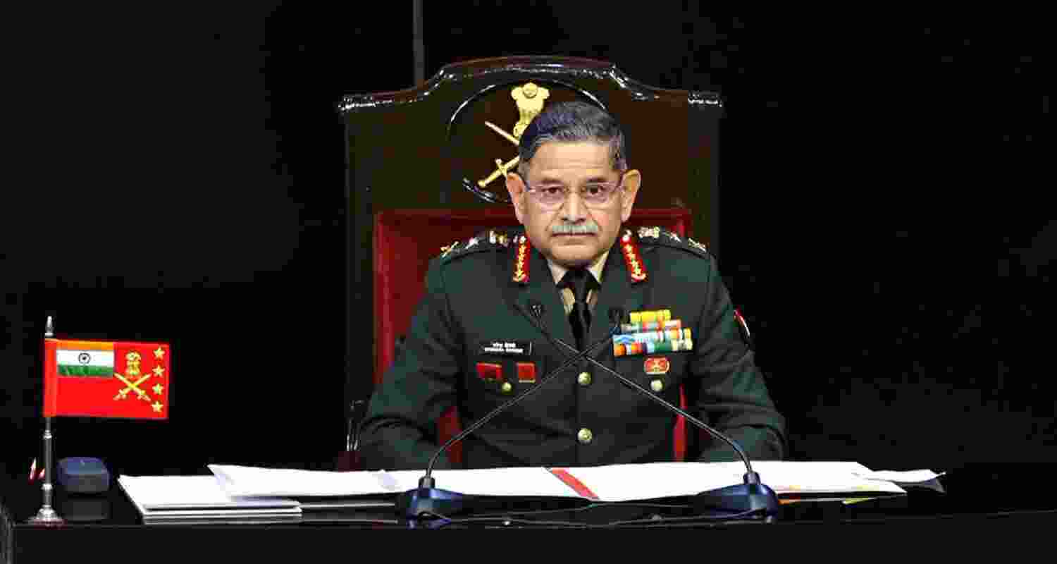Indian Army Chief General Dwivedi. 