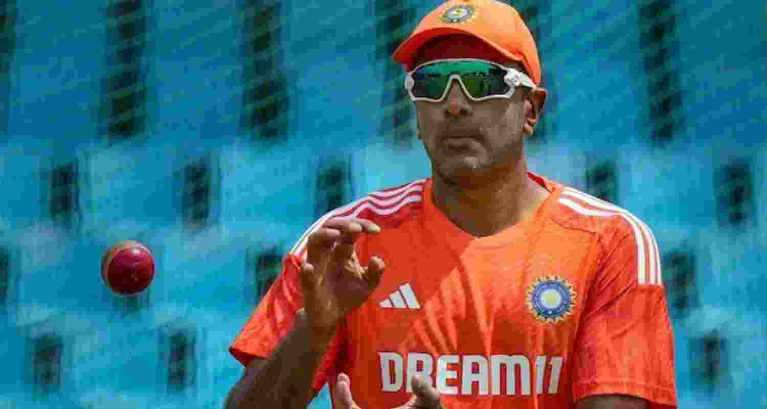 Image of Ravichandran Ashwin. 