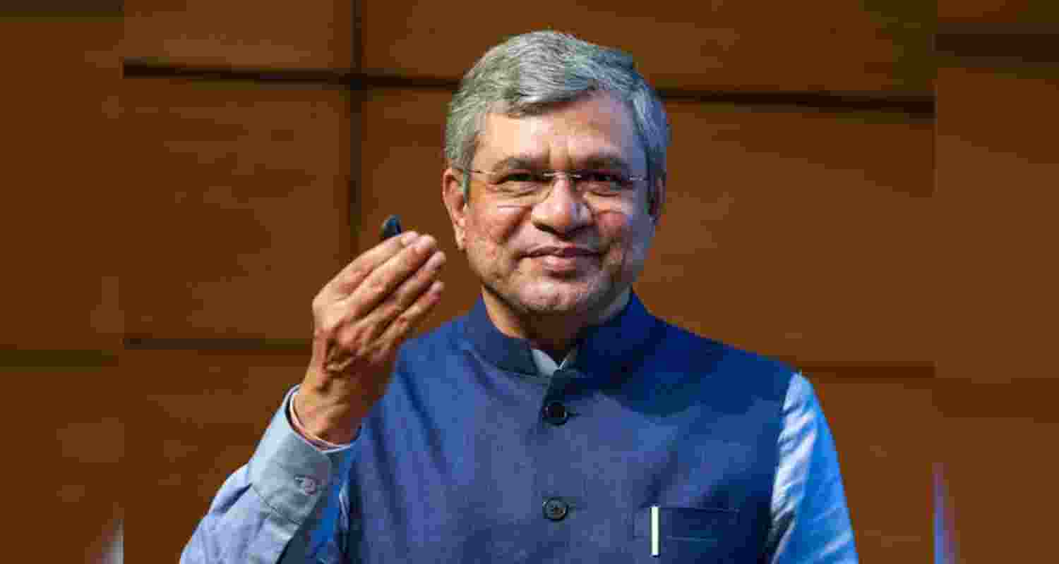 A file photo of Union Railway Minister Ashwini Vaishnaw.