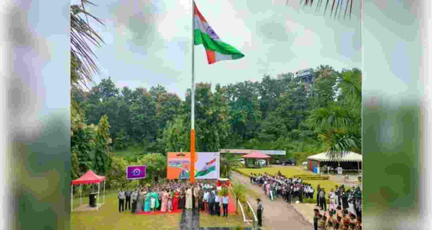 Northeast’s tallest National Flag unfurled in Assam