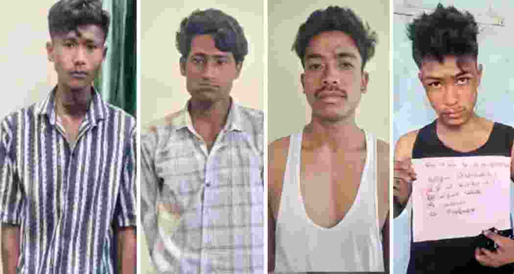 The four three inmates who escaped earlier on Wednesday were rearrested within hours, while search operations continue for the remaining absconder.