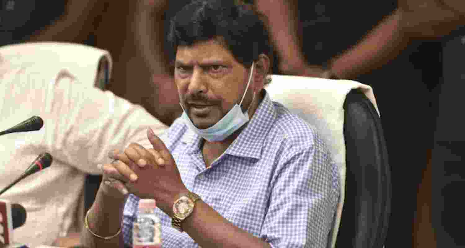 Union Minister Ramdas Athawale. 