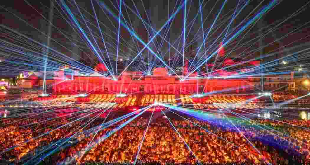 The consecration ceremony at Shri Ram Janmabhoomi Temple took place on January 22 this year. 