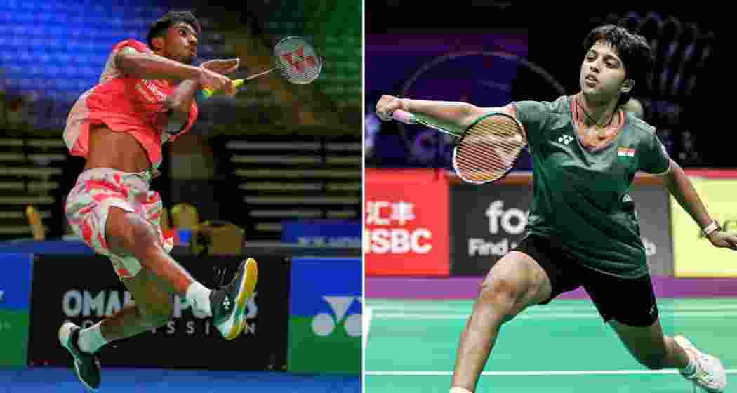 Ayush Shetty and Tanvi Sharma in action.