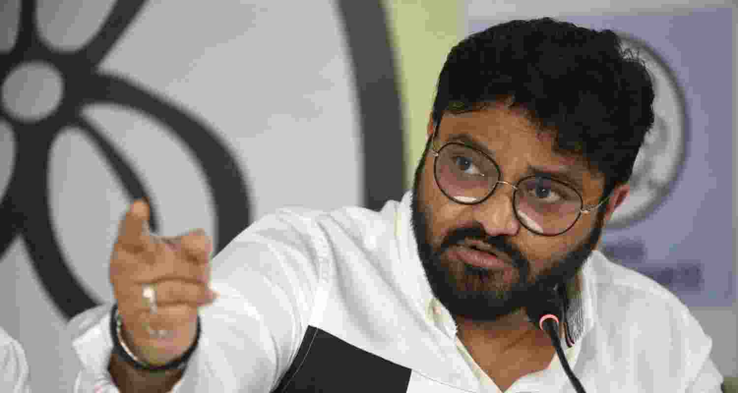 Former union minister Babul Supriyo.
