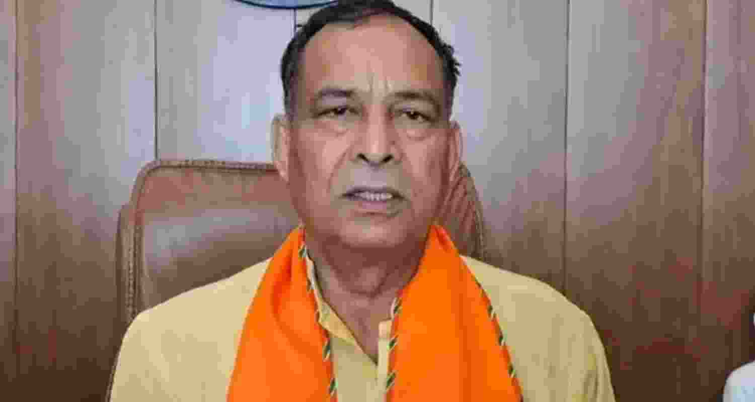 Haryana BJP president Mohan Lal Badoli. 