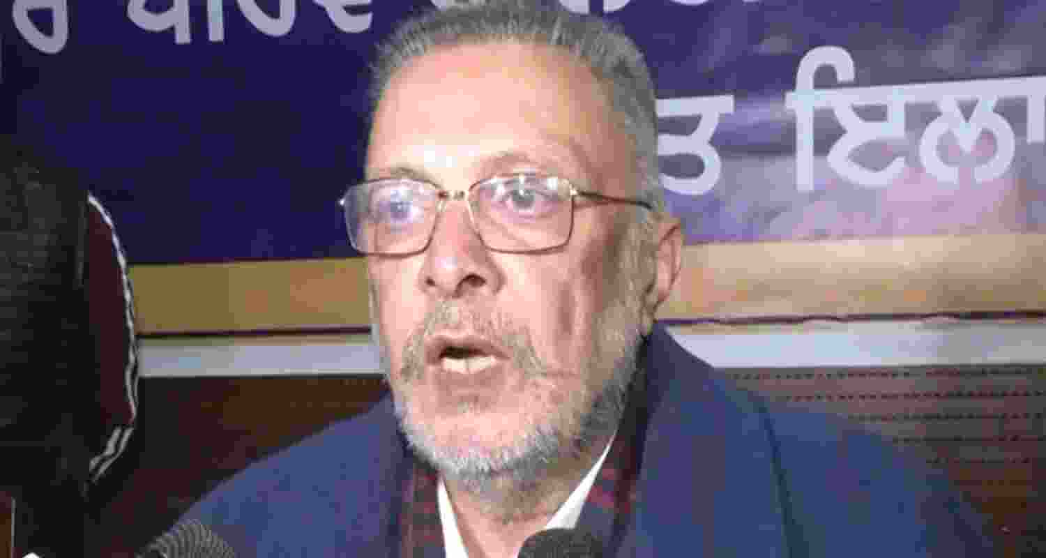 Punjab Health Minister Balbir Singh - file image. 